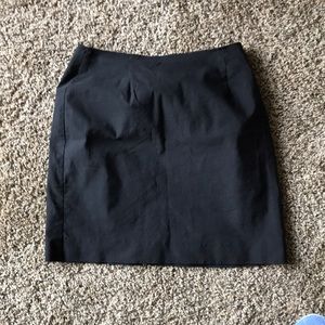 Black pencil skirt
